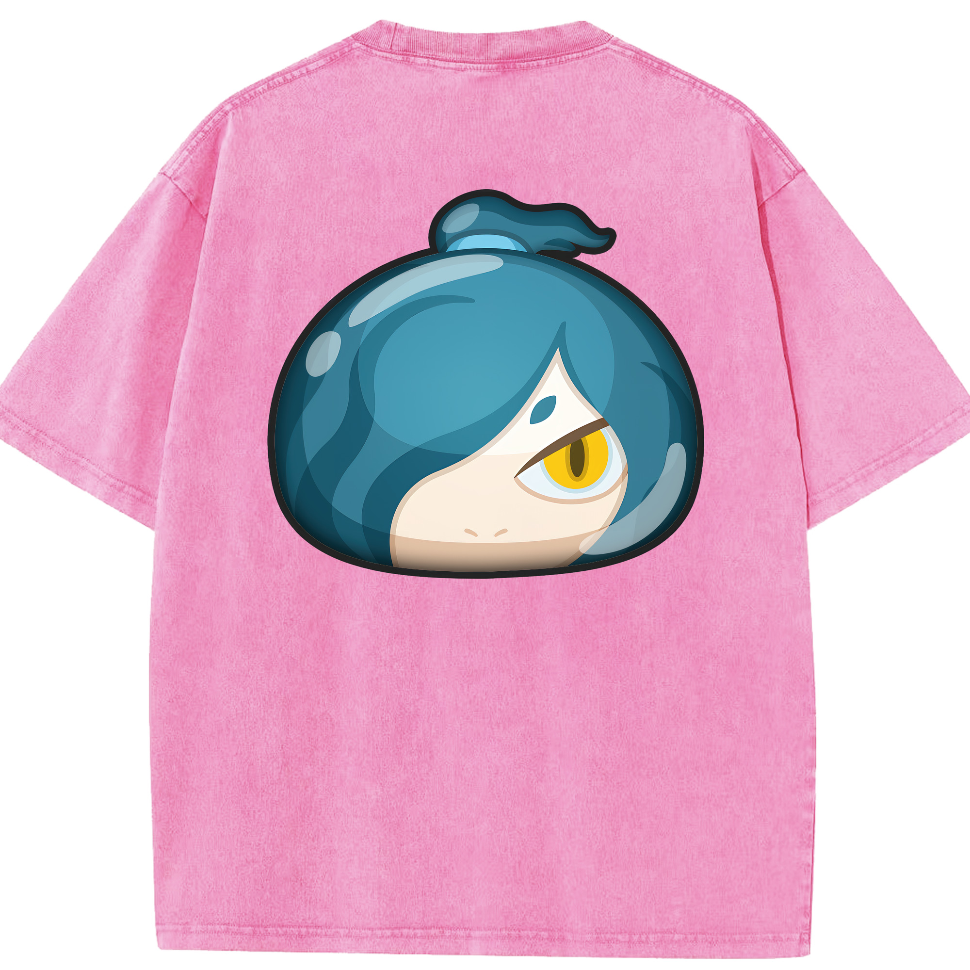 （画像用） 妖怪ウォッチ Yo-kai Watch 綿100% ヴィンテージ風 半袖Tシャツ（背面プリント）